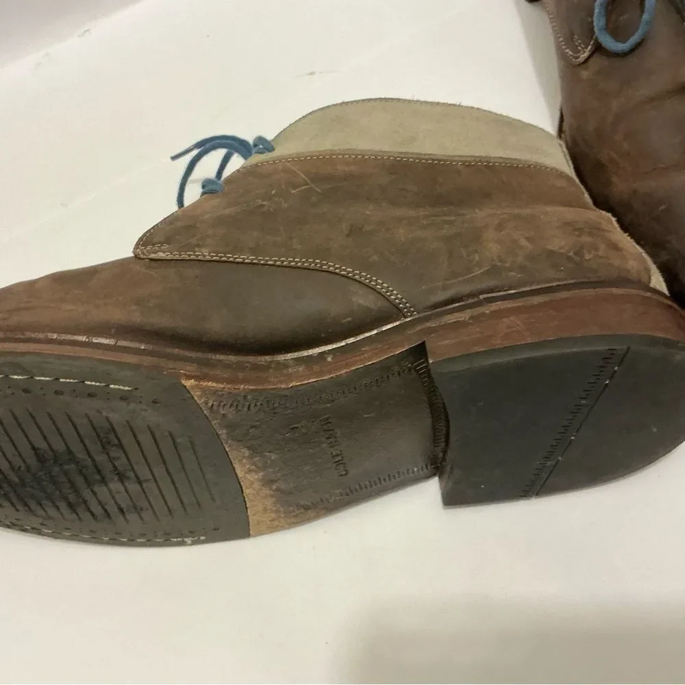 Cole Haan Brown and Tan Chukka Boots
